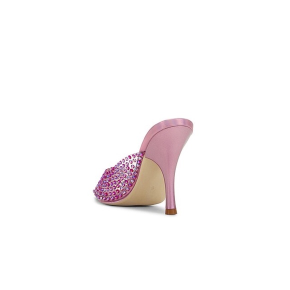Jeffrey Campbell Romantiq Pump in Pink Iridescent Clear - Picture 4 of 5